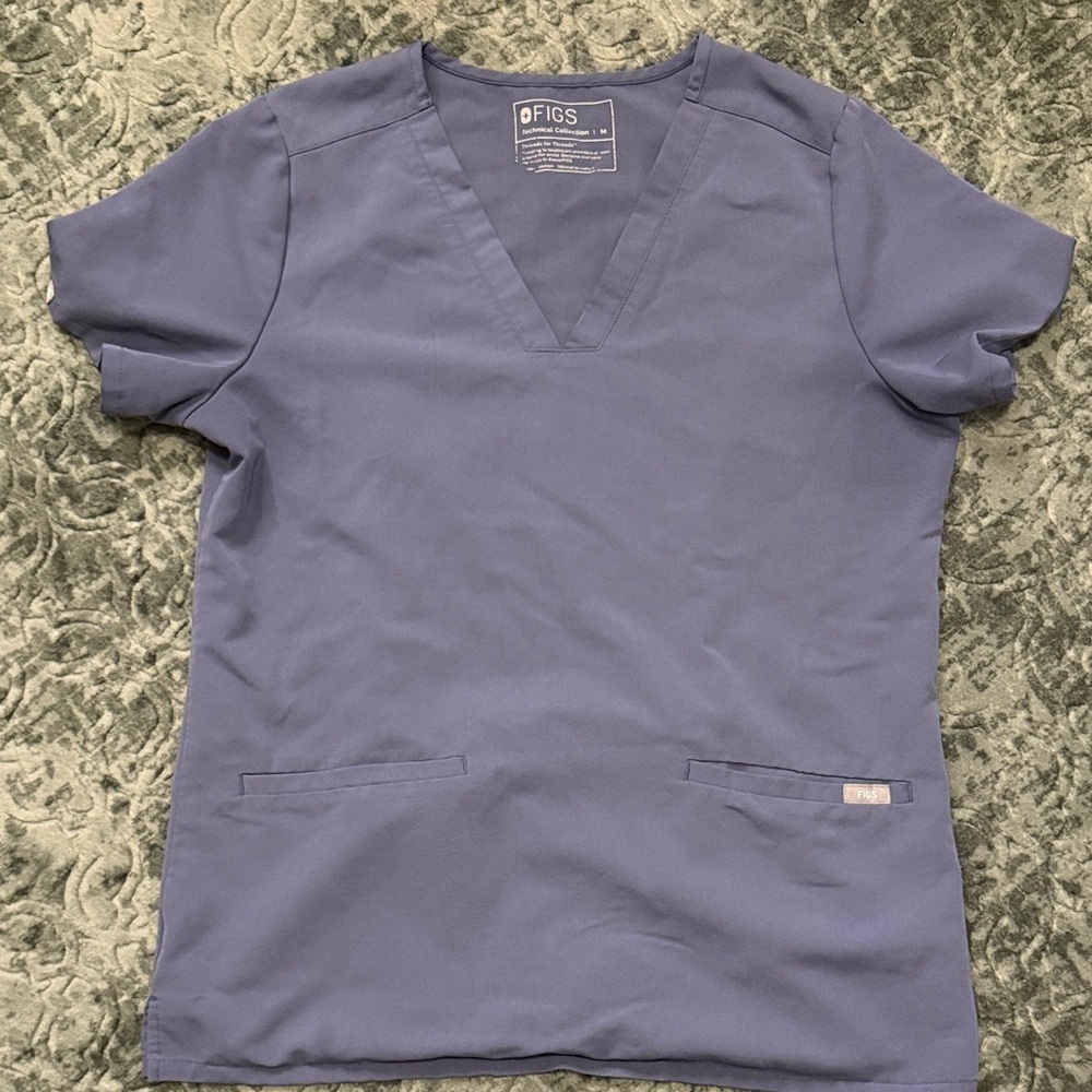 Figs Casma Scrub Top